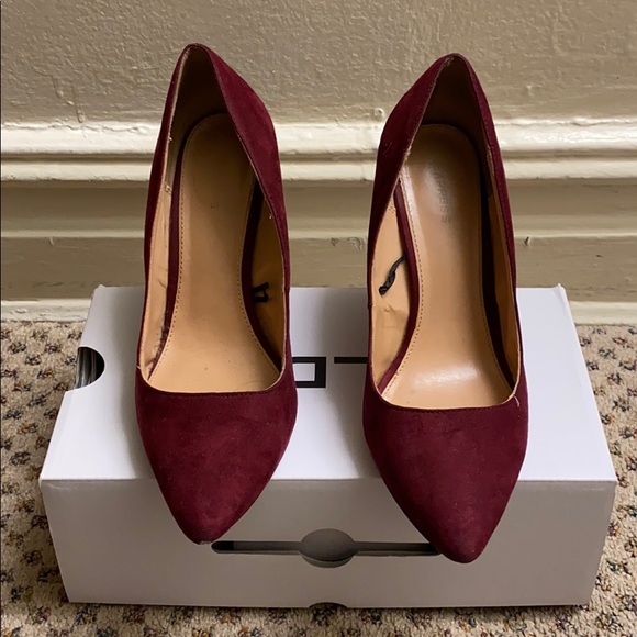 Express Shoes Maroon Burgundy Platform Shoes Poshmark — free download